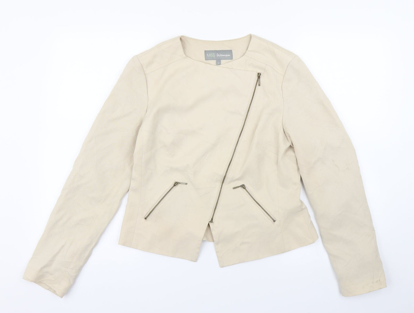 Marks and Spencer Womens Blue   Jacket  Size 10