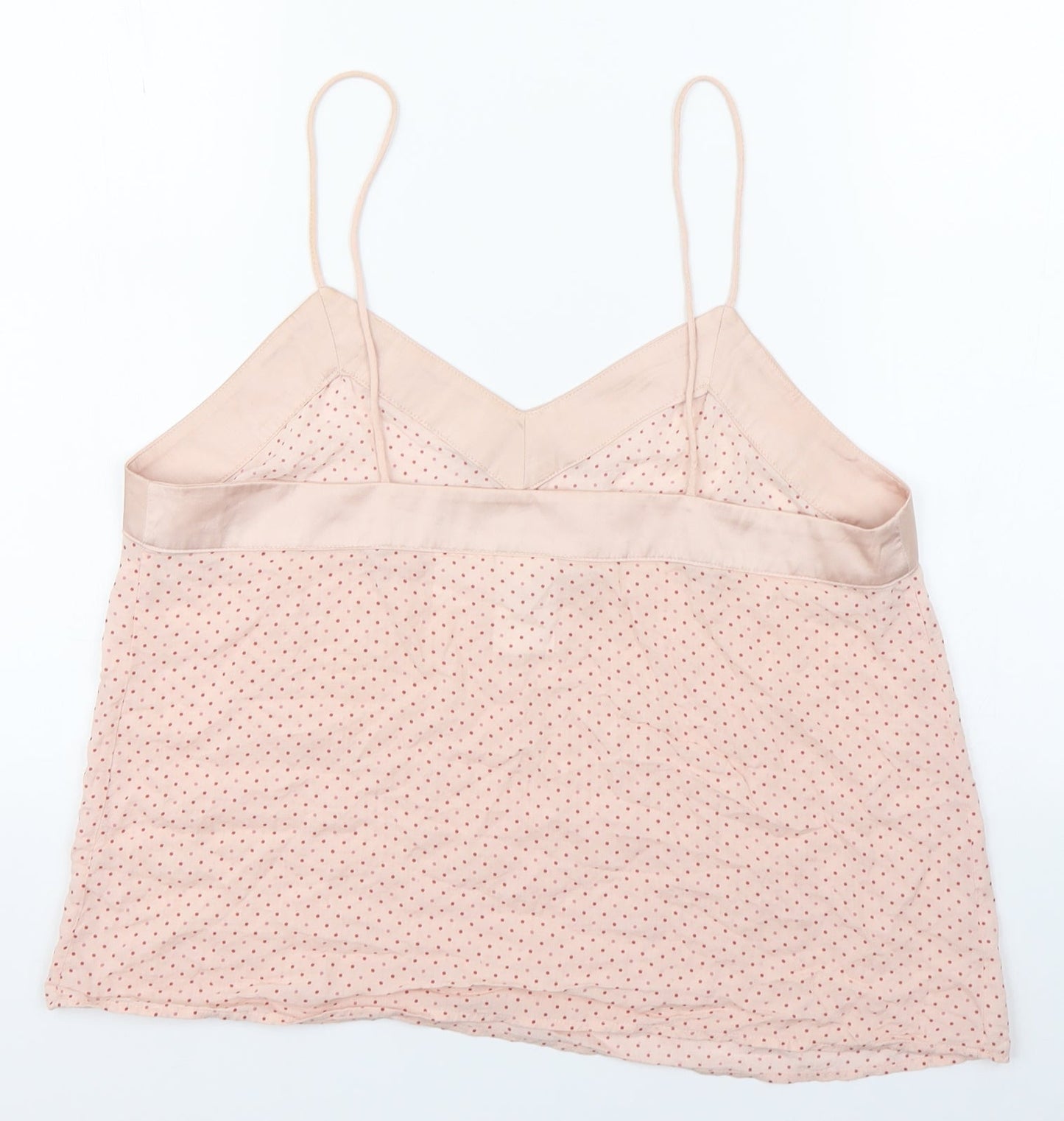 H&M Womens Pink Plaid  Basic Blouse Size M
