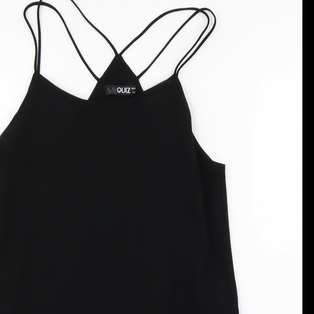 Quiz Womens Black   Basic Blouse Size 10