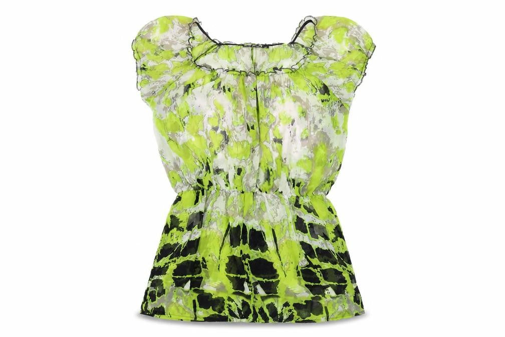 CM Clothing  Womens Green   Basic Blouse Size 10