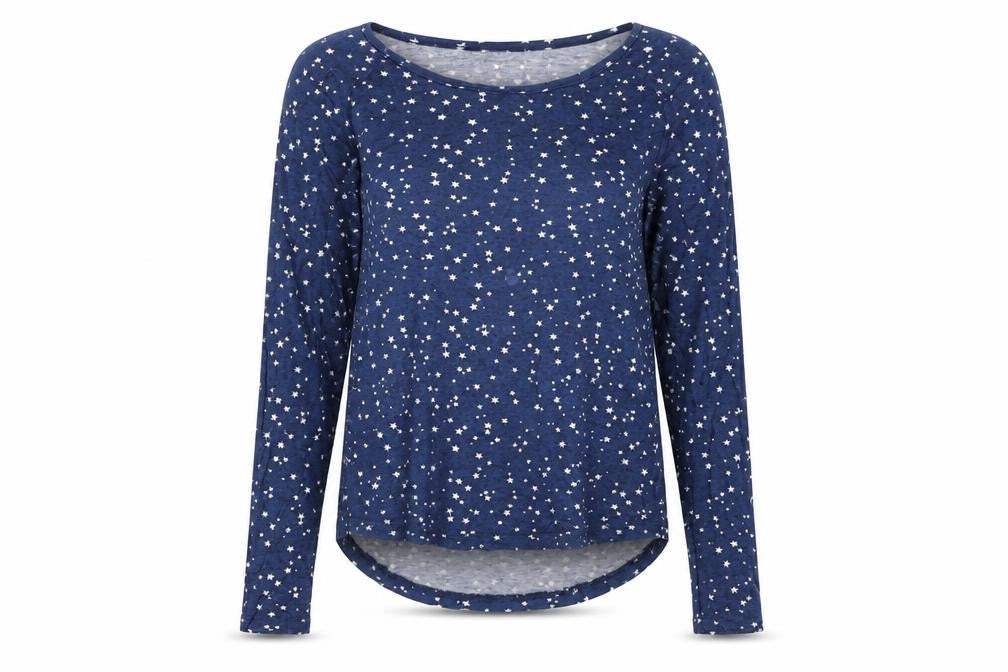 Atmosphere Womens Blue   Basic T-Shirt Size 6