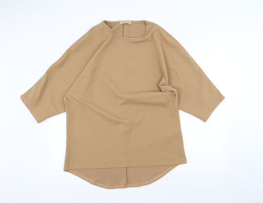 Cameo rose Womens Brown   Pullover Jumper Size 14