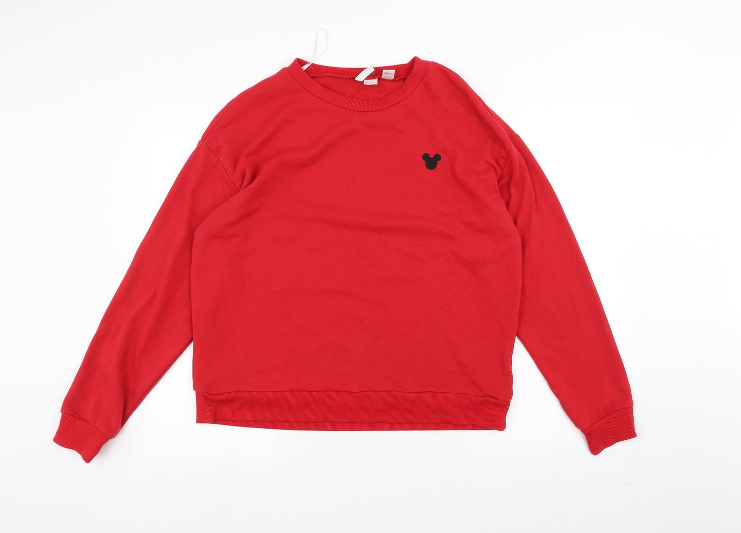 H&M Womens Red   Pullover Jumper Size L