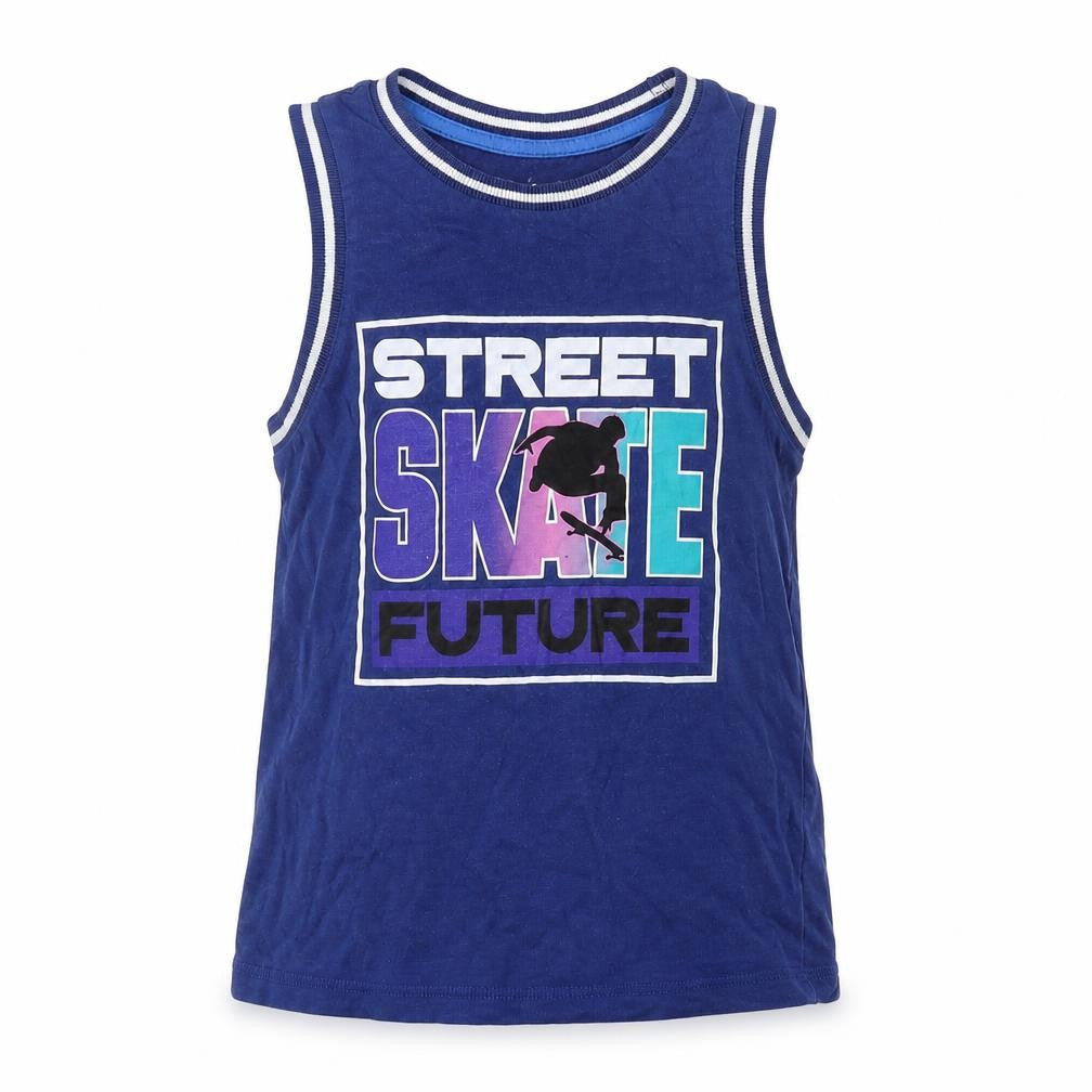 F&F Girls Blue   Basic Tank Size 4-5 Years