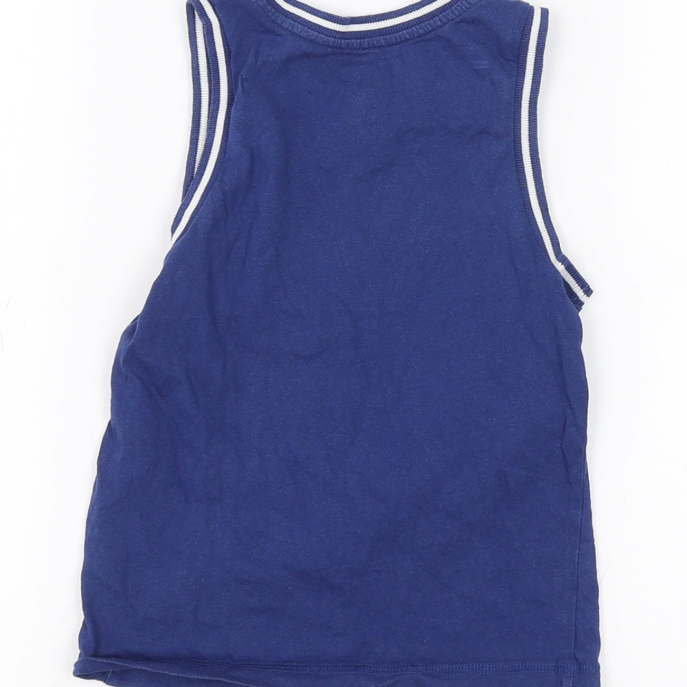 F&F Girls Blue   Basic Tank Size 4-5 Years