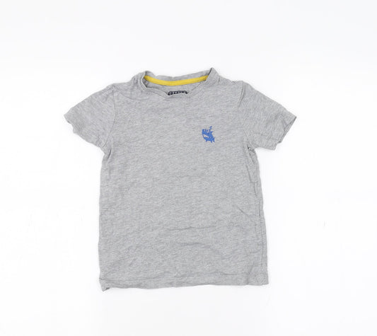 TU Girls Grey   Basic T-Shirt Size 3-4 Years