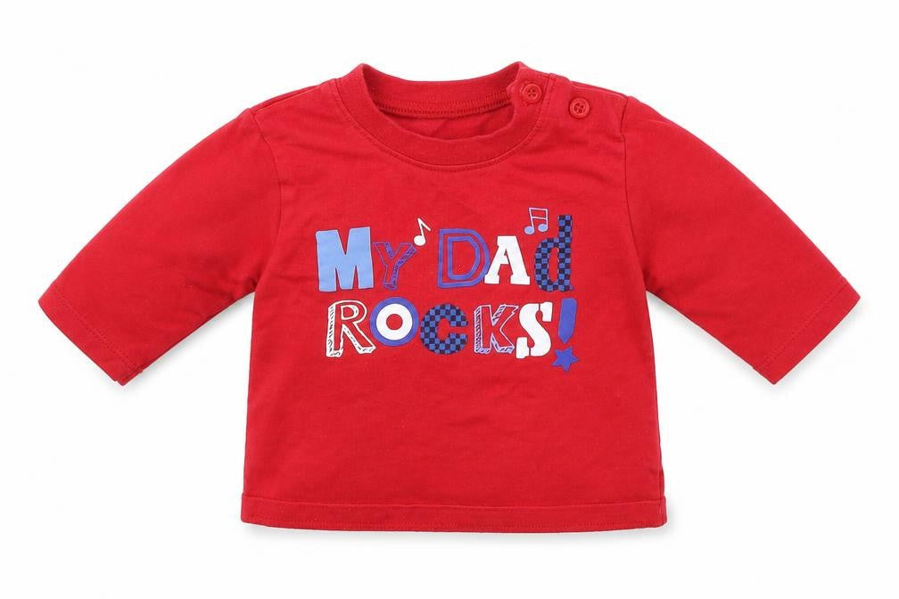 H&M Baby Red   Basic T-Shirt Size 0-3 Months