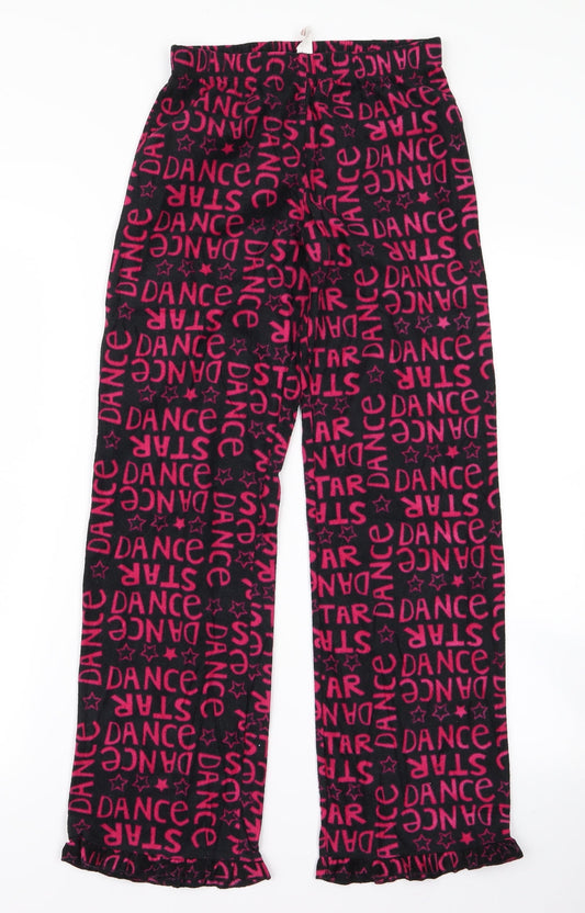 Preworn Womens Black  Rayon  Lounge Pants Size S