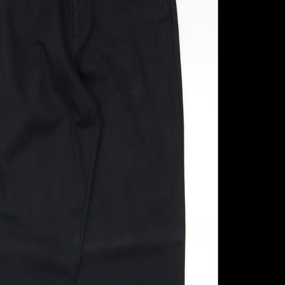 Tu Womens Black   Trousers  Size 32 L28 in