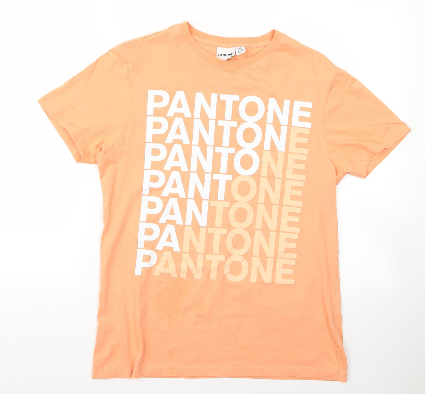 pamtone Womens Beige  Rayon Basic T-Shirt Size S