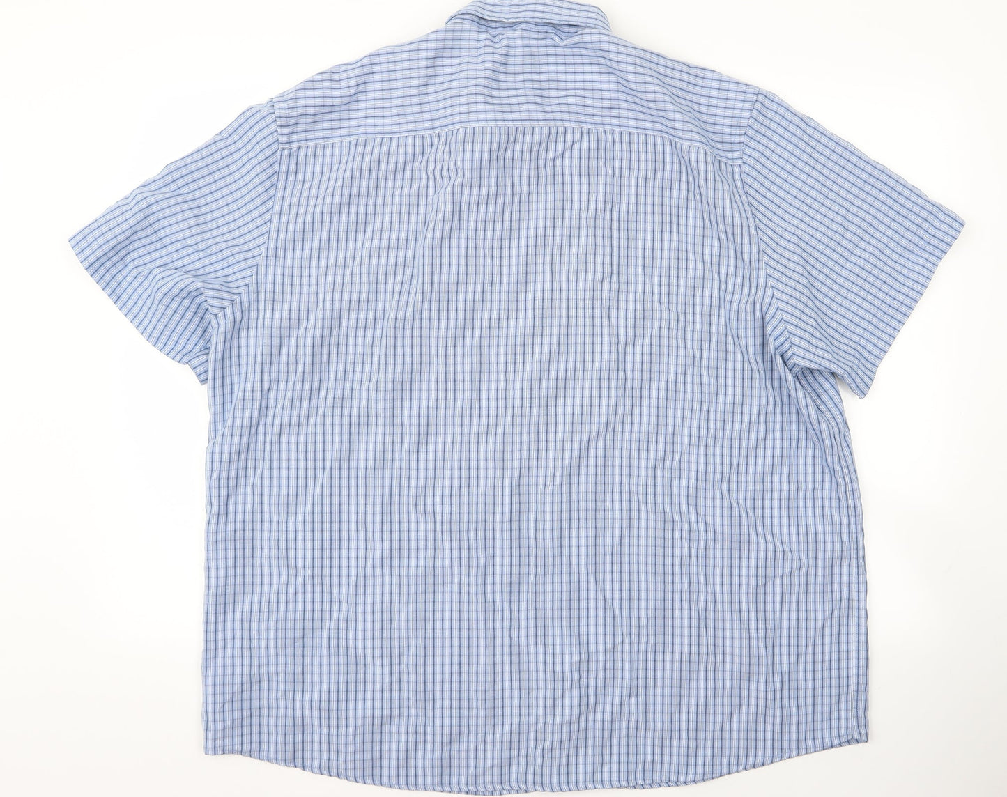 F&F Womens Blue Striped  Basic Button-Up Size 2XL