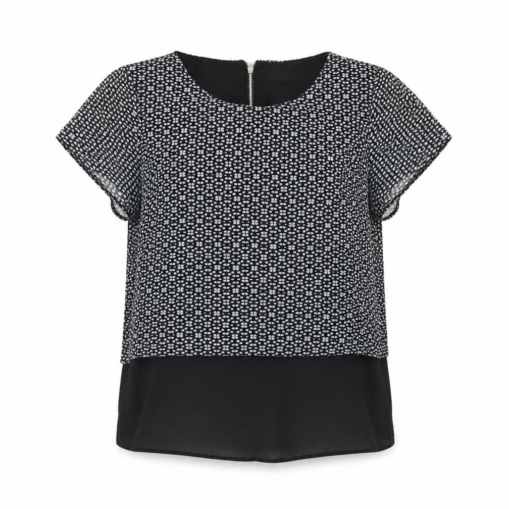 F&F Womens Black   Basic Blouse Size 12