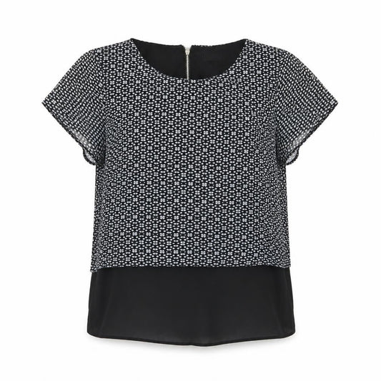 F&F Womens Black   Basic Blouse Size 12