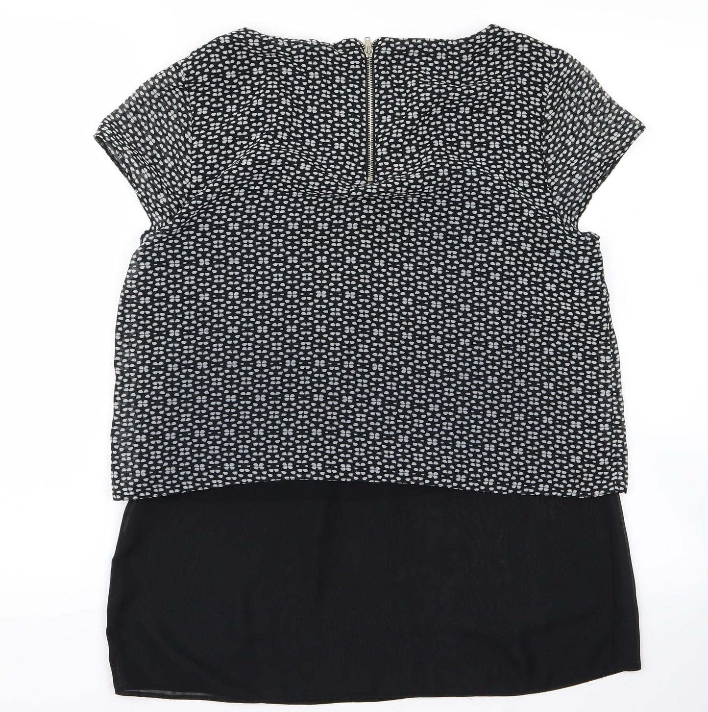 F&F Womens Black   Basic Blouse Size 12