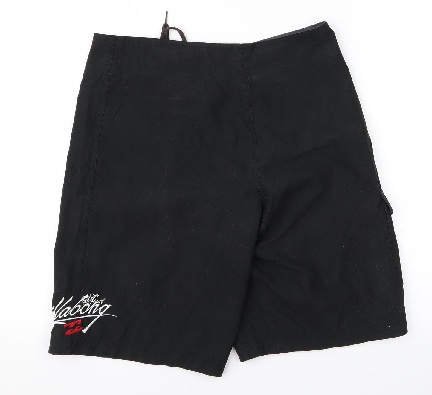 Preworn Womens Black  Ramie Bermuda Shorts Size M