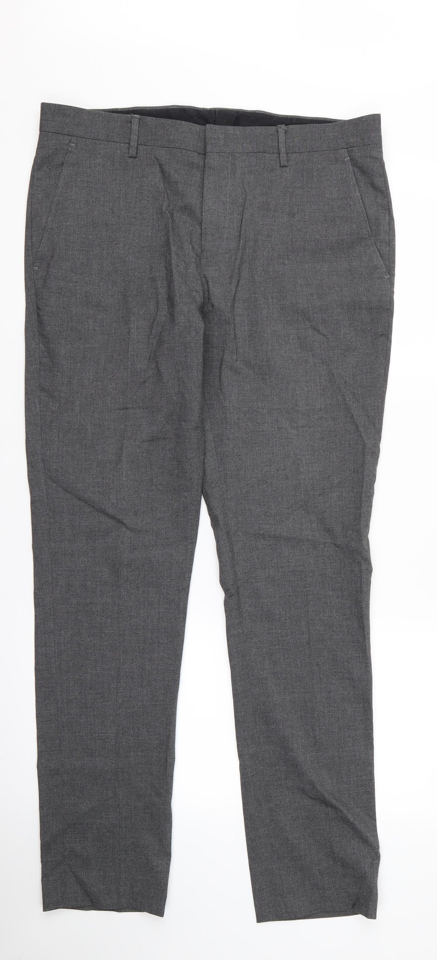 ASOS Womens Grey   Trousers  Size 32 L32 in