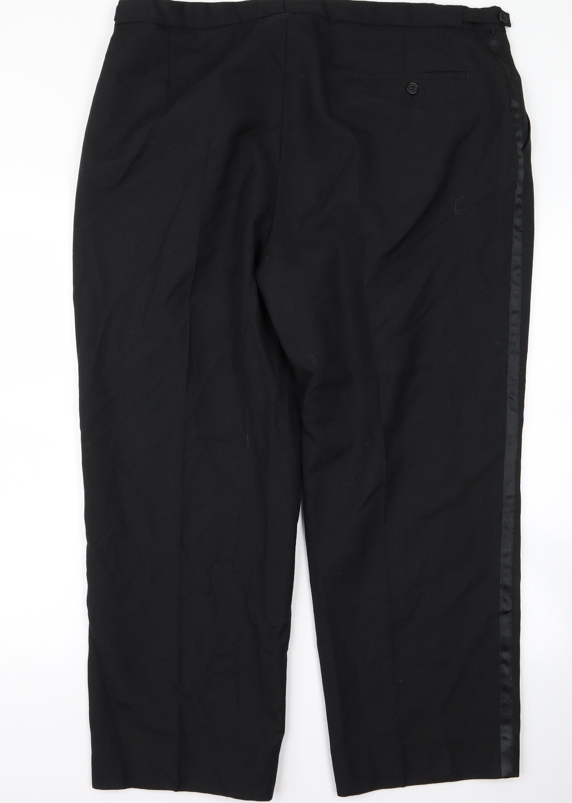 Preworn Womens Black   Trousers  Size 40 L21 in