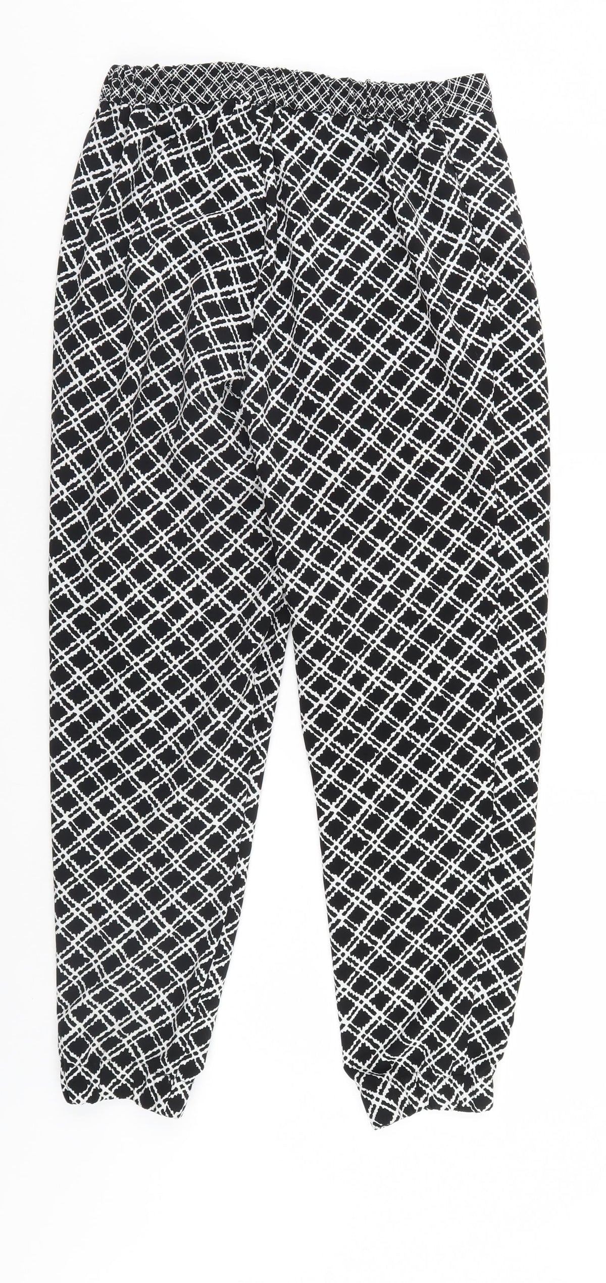 Topshop Womens Black   Trousers  Size 8 L27 in