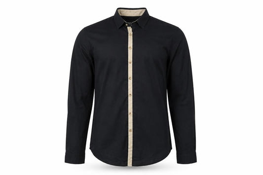 Cedarwood State Mens Black Button-Up Size S
