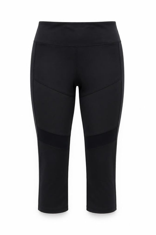 Sport fx Womens Black   Track Pants Leggings Size 12 L20 in