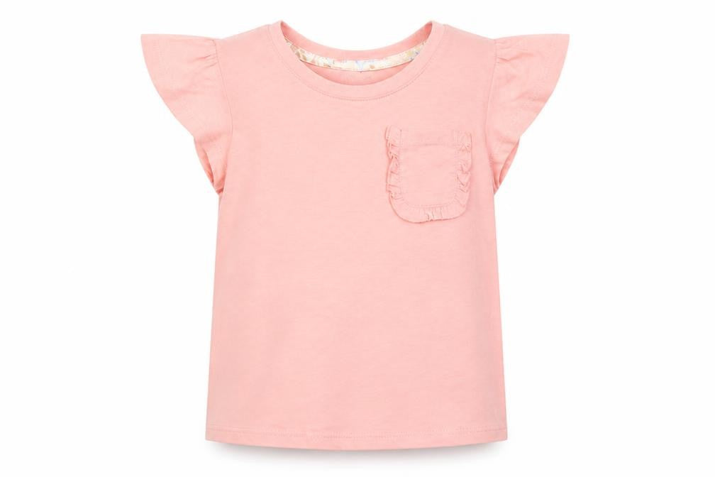 Nutmeg Girls Pink   Basic Polo Size 5-6 Years