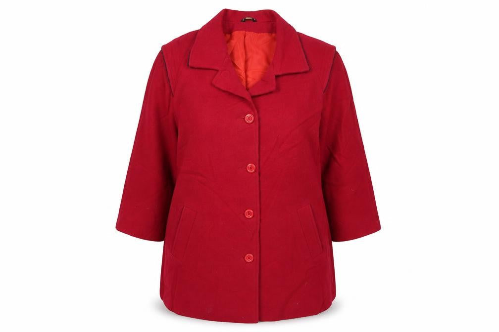 Preworn Womens Pink   Jacket Coat Size 18