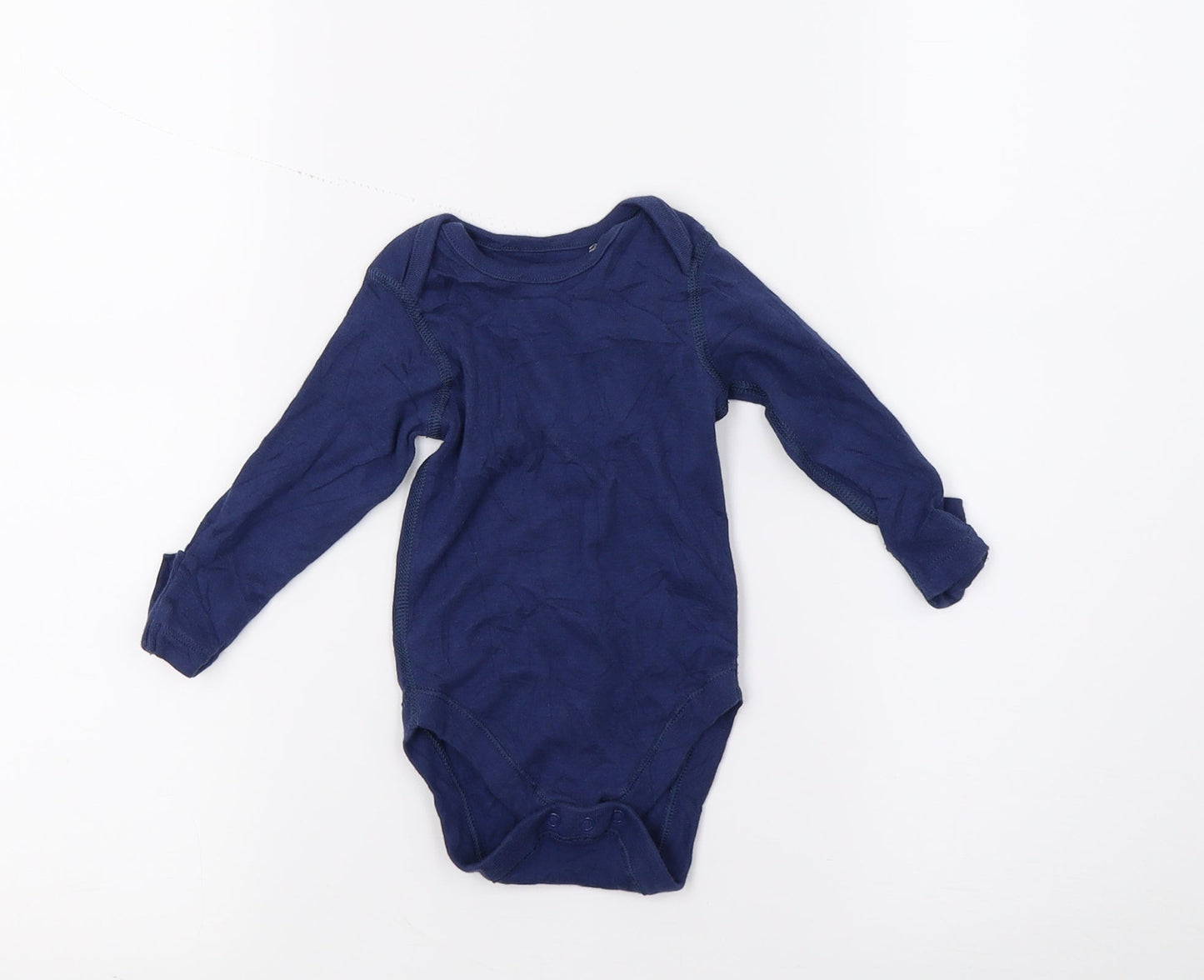 M&S Baby Blue   Babygrow One-Piece Size 0-3 Months