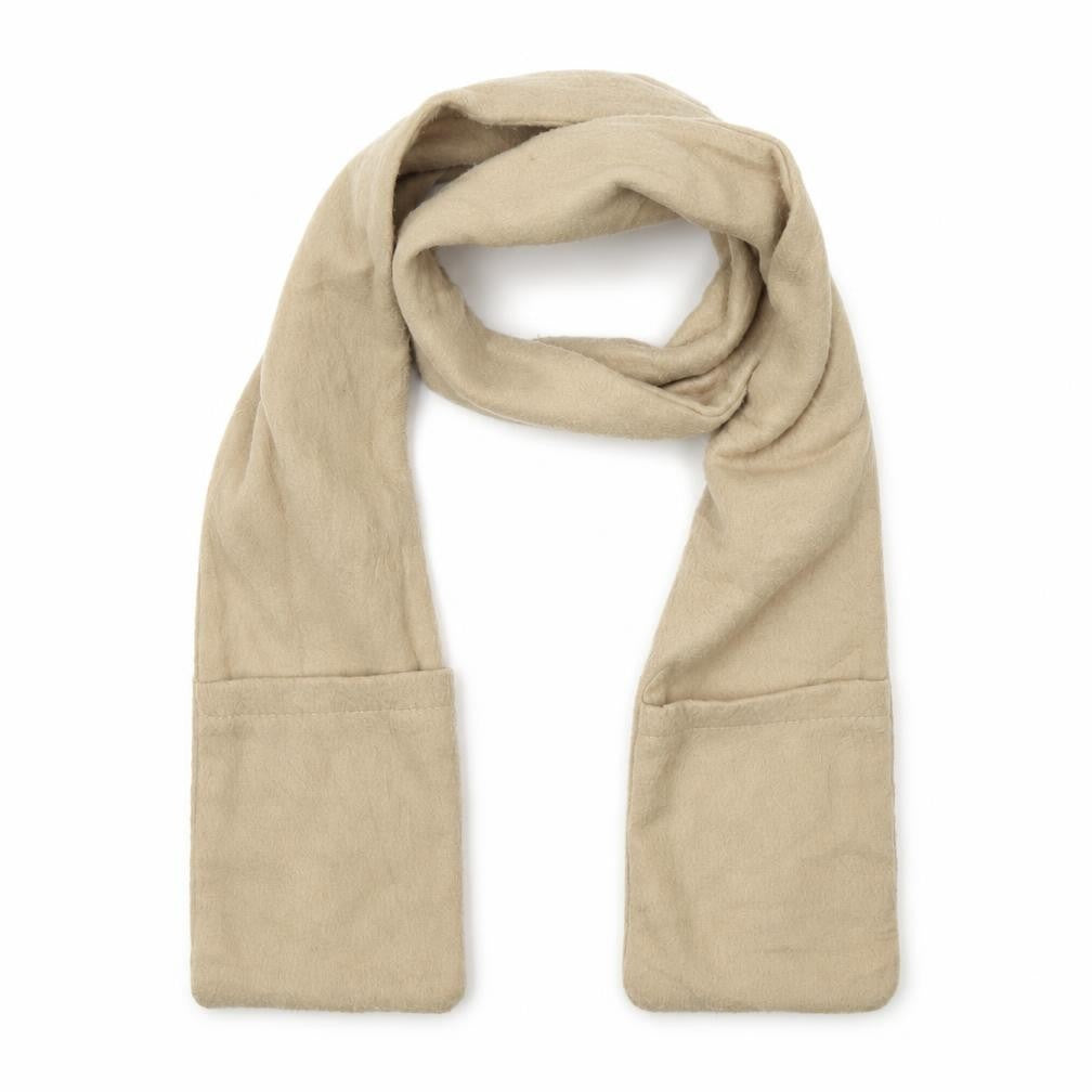 Preworn Girls Beige   Scarf Scarves & Wraps One Size