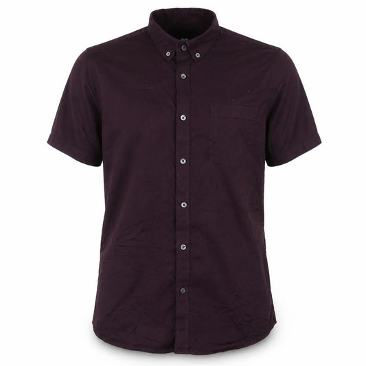 Burton Mens Purple    Button-Up Size L