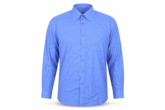Greenwoods Mens Blue    Button-Up Size 17.5