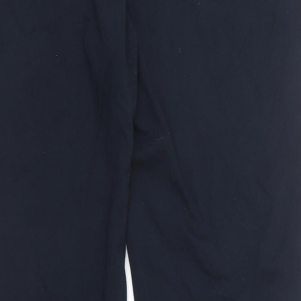 M&S Womens Blue   Sweatpants Trousers Size 16 L26 in