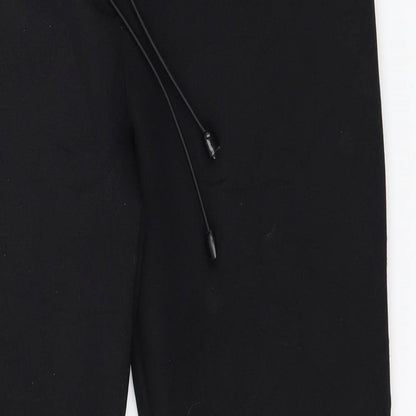 Preworn Womens Black   Trousers  Size 12 L28 in