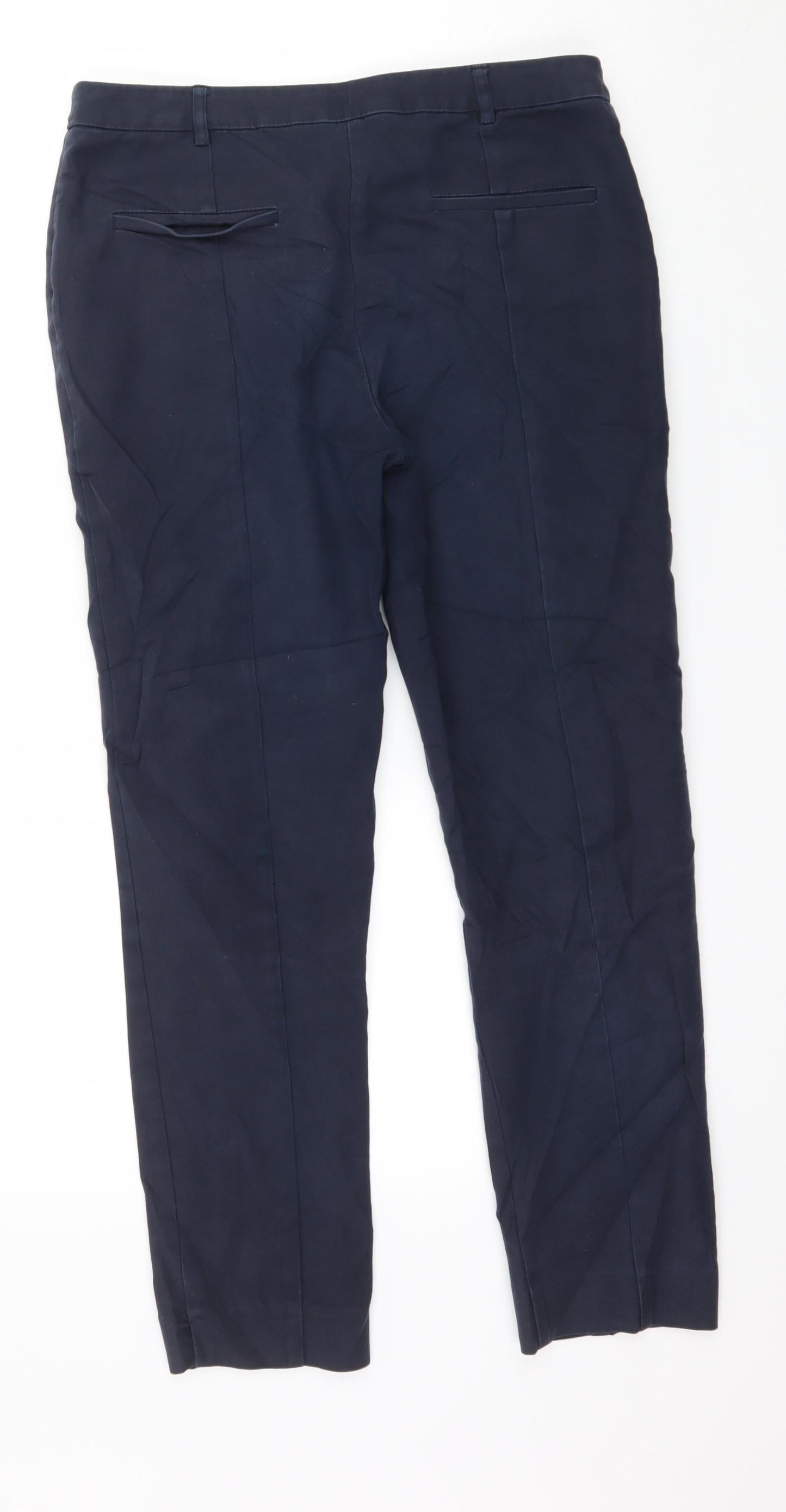 Oasis Womens Blue   Trousers  Size 10 L26 in