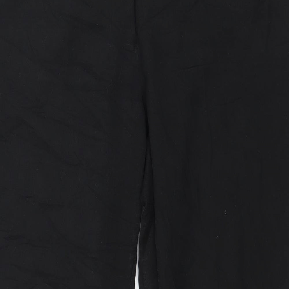 NEXT Womens Black   Trousers  Size 10 L26 in