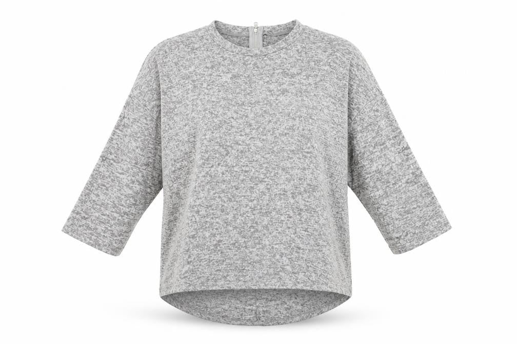 Primark Womens Grey  Knit Pullover Jumper Size S
