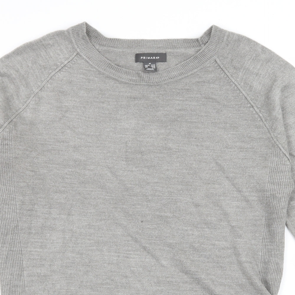 Primark Womens Grey  Knit Pullover Jumper Size 12