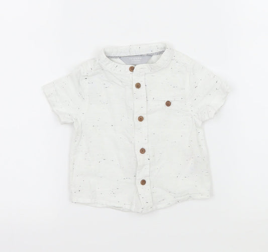Primark Boys White   Basic Button-Up Size 3-6 Months