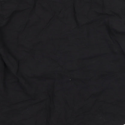 H&M Womens Black   Basic Blouse Size 6