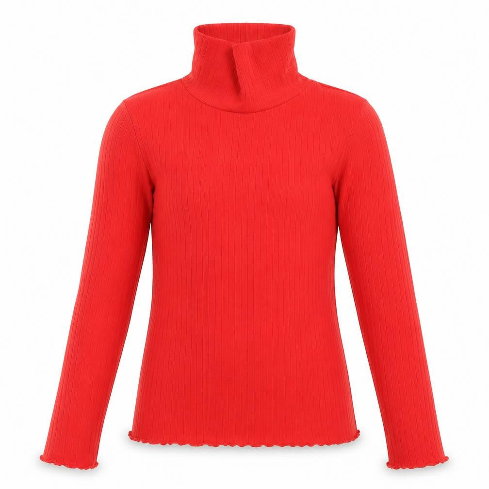 Marks & Spencer Girls Red   Basic T-Shirt Size 10-11 Years  - Ribbed