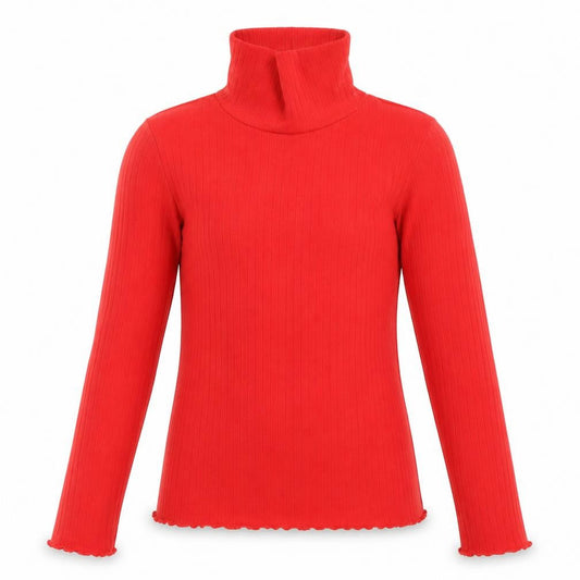 Marks & Spencer Girls Red   Basic T-Shirt Size 10-11 Years  - Ribbed