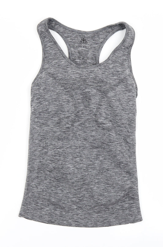 Kisaiya Womens Grey   Basic Tank Size S