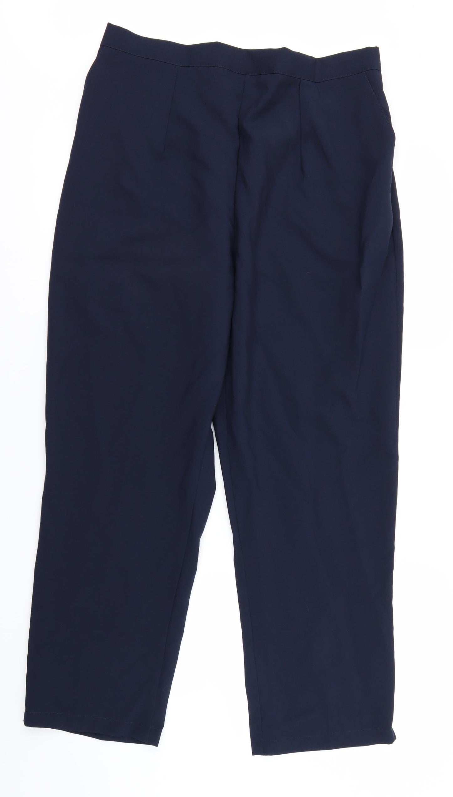 Preworn Womens Blue   Trousers  Size 20 L26 in