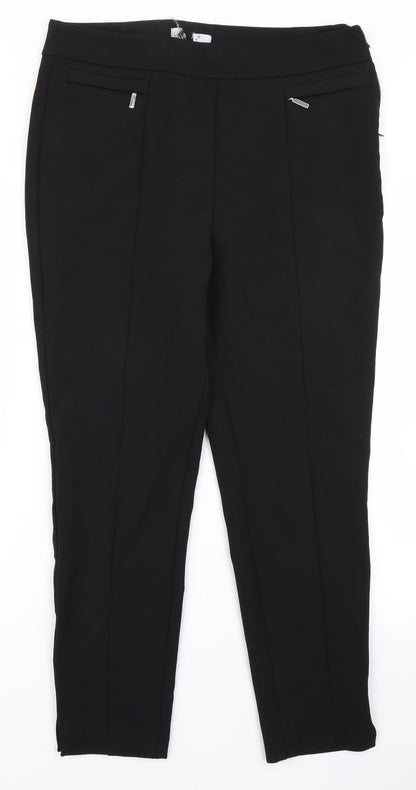 Per Una Womens Black   Trousers  Size 34 in L24 in