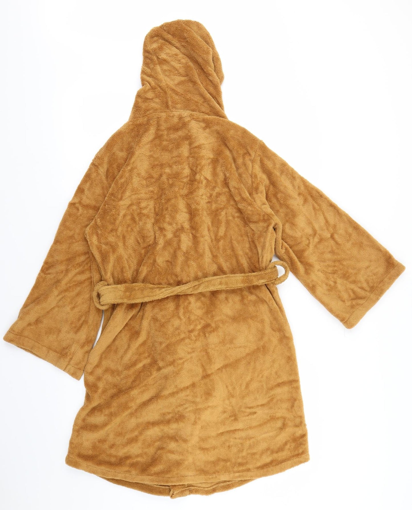 GROOVY Boys Brown Solid Fish Net  Robe Size L  - Star Wars