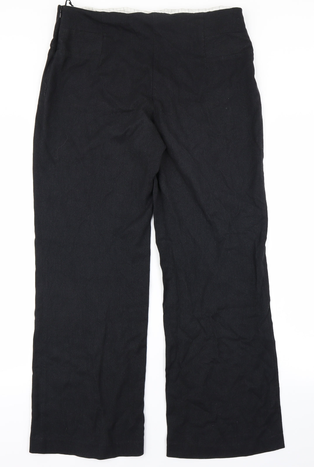 Marks & Spencer Womens Black   Trousers  Size 14 L27 in