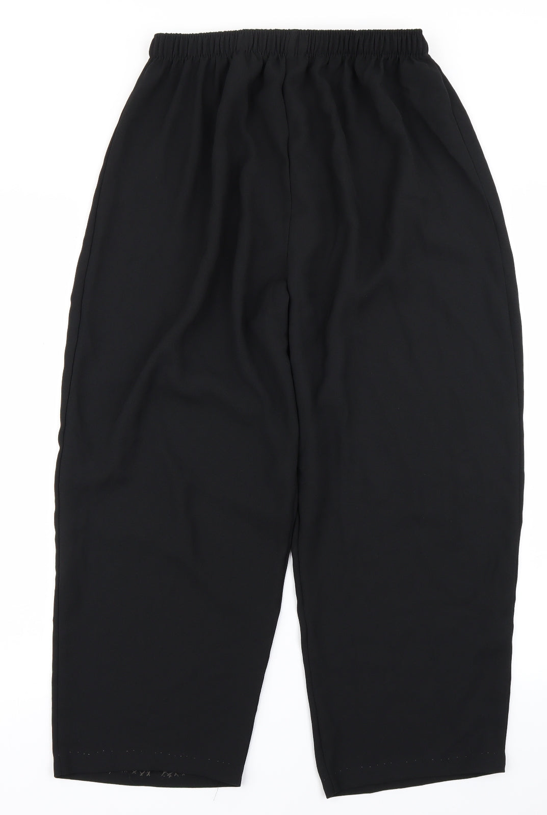 Preworn Womens Black   Trousers  Size 20 L23 in
