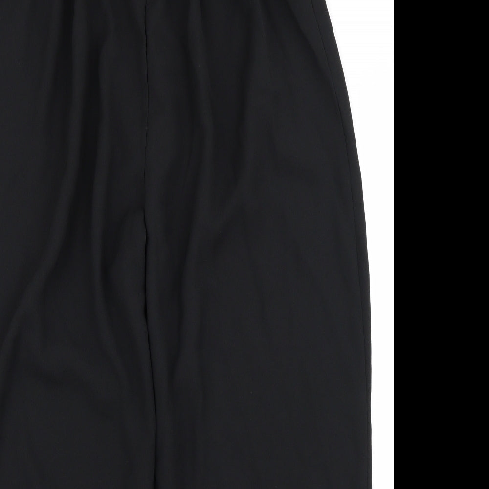Preworn Womens Black   Trousers  Size 20 L23 in