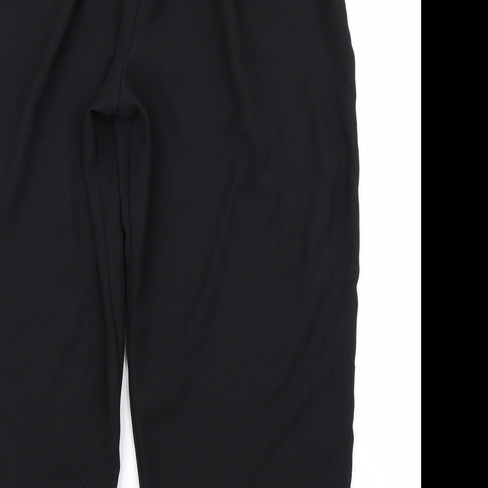 Preworn Womens Black   Trousers  Size 20 L23 in