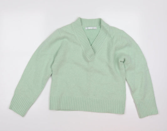 AMARANTO Womens Green   Pullover Jumper Size 16