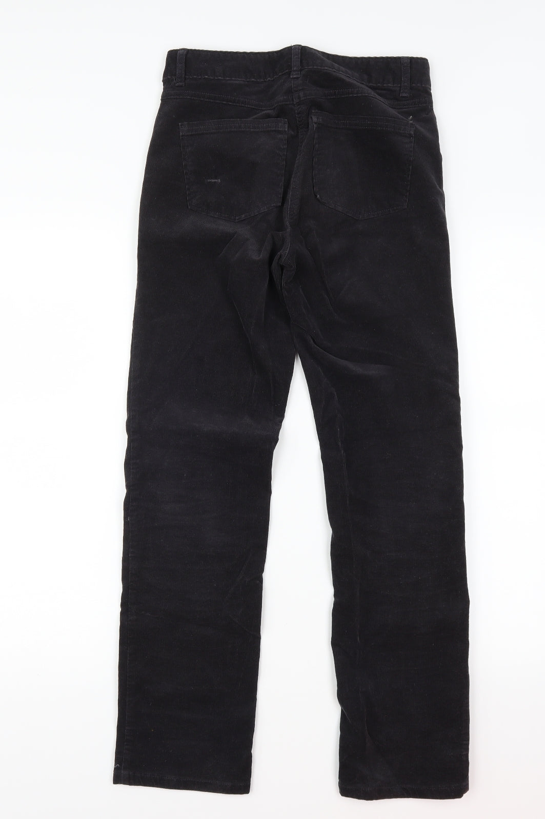 Marks and Spencer Womens Black  Corduroy Skinny Jeans Size 6 L29 in